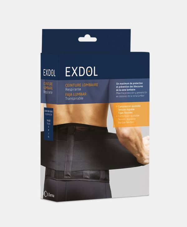 Faja lumbar transpirable